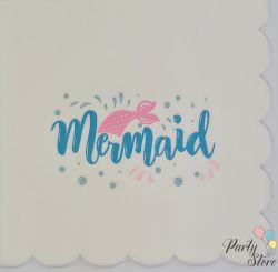 Салфетка русалка 25см (1 пкт. / 20 бр.)