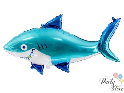 Фолиев балон Shark 102x62 см микс