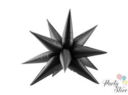 Фолиев балон Star 3D 95см черен