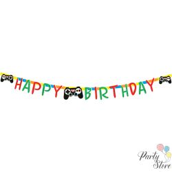 Надпис Happy B-day Плейстейшън