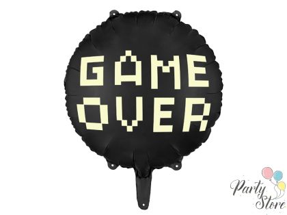 Фолио балон Gamer over, 45 см, черен