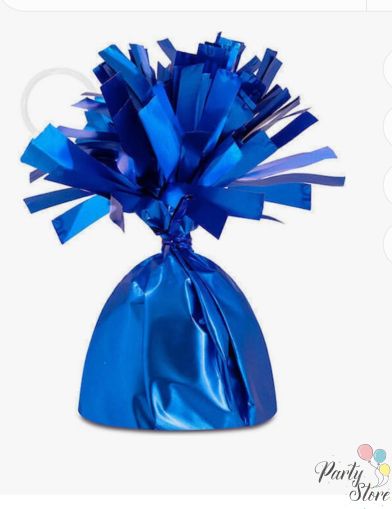 Тежест за балони цвят син