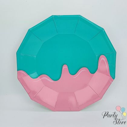 Xартиена чиния сладолед 7" (1 пкт. / 8 бр.)