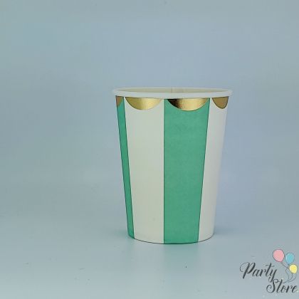 Хартиена чаша мента бонбон 9OZ (1 пкт. / 8 бр.)