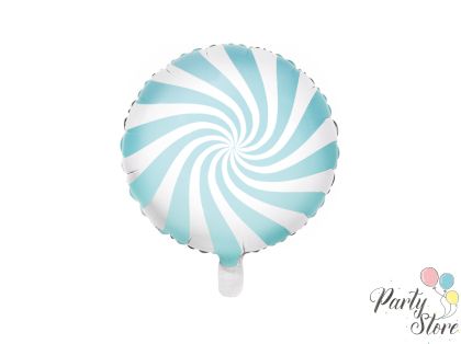 Фолиев балон candy 35см светло синьо