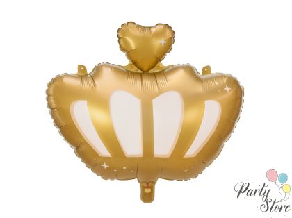 Фолиев балон Crown, 52x42см, микс