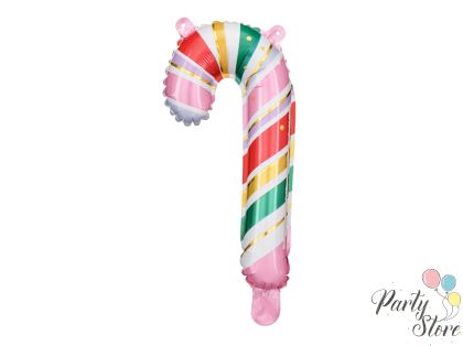 Фолиев балон Candy cane 18.5x35 см микс (1 пкт. / 5 бр.)