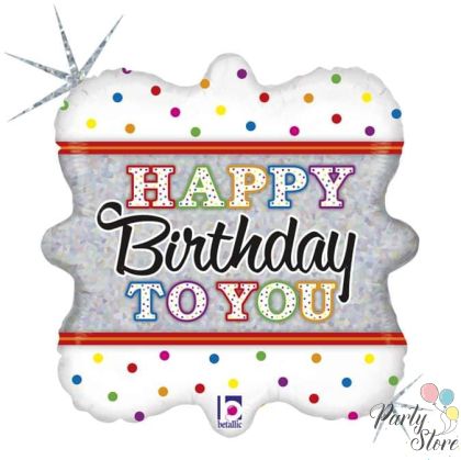 Балон Happy Birthday to you 45см.