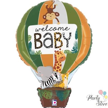 Балон Welcome Baby джунгла 76 см.