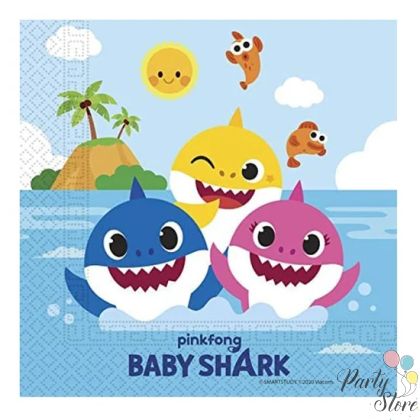 Салфетки  BABY SHARK 20бр / 1 опк.