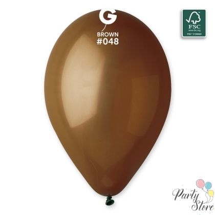 Латексови балони 30 см. пастел кафяв
