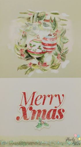 Картичка Merry Cristmas Играчки