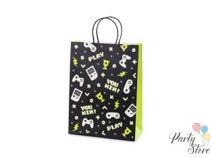 Подаръчна торбичка Плейстейшън, 10x24x32 см, микс