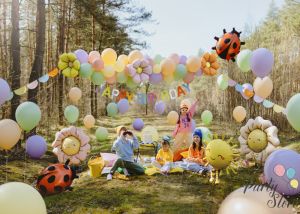Фолиеви балони „Маргаритки микс“ – 4 бр.
