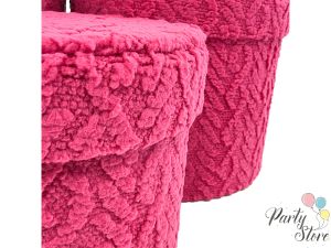Подаръчна луксозна кутия Cotton Blend, Магента L  - 1бр