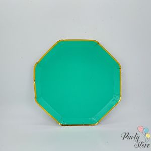 Xартиена чиния мента 9" (1 пкт. / 8 бр.)