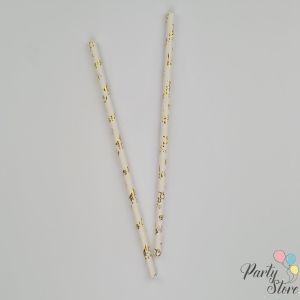 Хартиени сламки Princess (1 пкт. / 12 бр.)