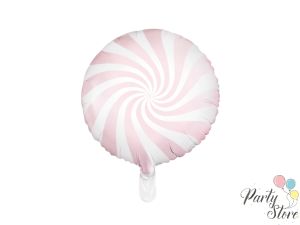 Фолиев балон candy 35см светло розово
