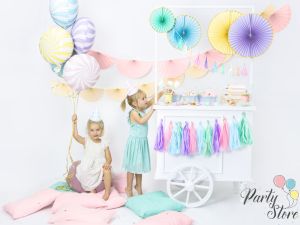 Фолиев балон candy 35см светло жълто