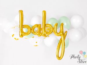 Фолиев балон Baby златен 73.5x75.5см