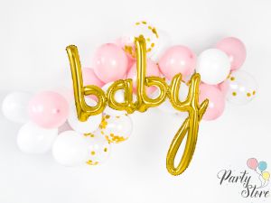 Фолиев балон Baby златен 73.5x75.5см