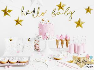 Свещи за рожден ден Little Star микс 2-3см  (1 пкт. / 5 бр.)
