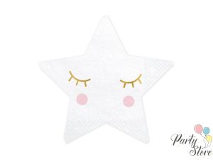 Салфетки Little Star - Star 16x16см  (1 пкт. / 20 бр.)