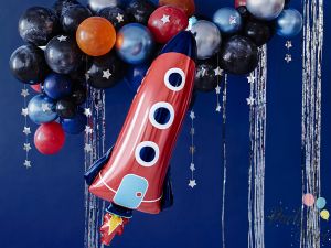 Фолиев балон Rocket 44х115см микс