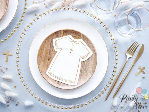 Салфетки Communion Alb 14x16см  (1 пкт. / 20 бр.)