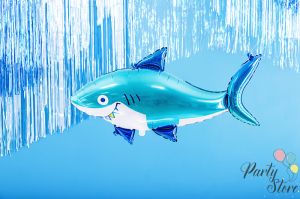 Фолиев балон Shark 102x62 см микс