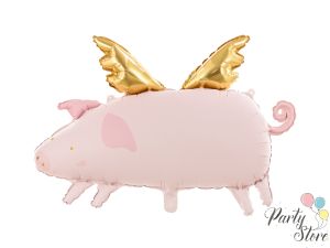Фолиев балон Pig 72x46cm микс