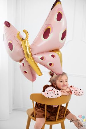 Фолиев балон Butterfly 120x87 см микс