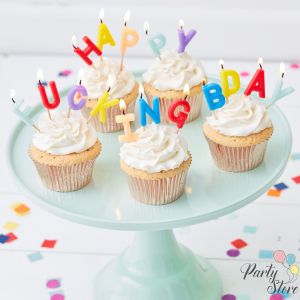 Свещ Happy Fucking Bday (1 пкт. / 16 бр.)