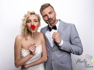 Фото реквизит Устни (1 пкт. / 6 бр.)