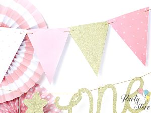 Гирлянд 1st Birthday - Знамена 1,3м