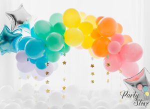 Гирлянд Звезди златен 3.6м