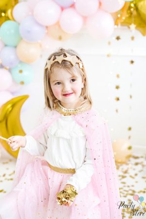 Лента за глава Звезди златна 12см