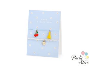 Картичка с гривни Приятен ден!, 10.5х14.8см