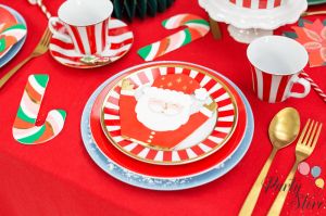 Салфетки Candy cane микс 8x15.5cm (1 пкт. / 20 бр.)