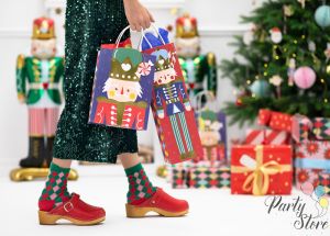 Подаръчна торбичка Лешникотрошачка микс 11х36х10см