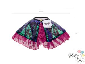 Яка с пайети микс