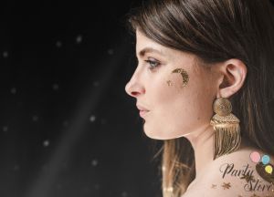 Временни татуировки Новогодишна нощ микс (1 пкт. / 10 бр.)