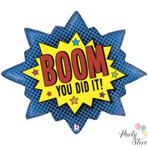 Фолиев балон 81см Boom you did it