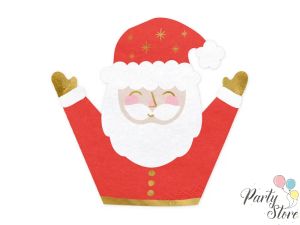 Салфетки Santa Claus микс 16x15cm (1 пкт. / 20 бр.)