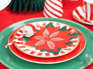 Салфетки Poinsettia микс 14.5x15.5cm (1 пкт. / 20 бр.)