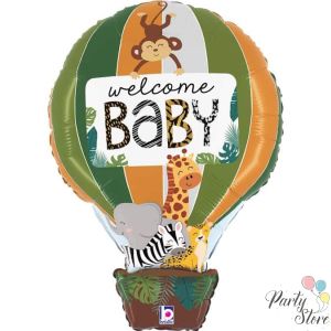 Балон Welcome Baby джунгла 76 см.