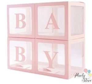 Комплект розови кутии BABY