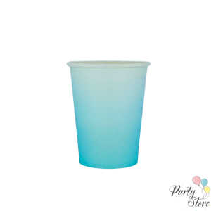 Xартиена чаша синя 9OZ (1 пкт. / 8 бр.)