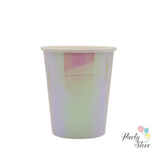 Хартиена чаша 3D розова (1 пкт. / 8 бр.)