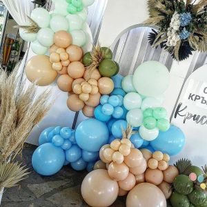 Латексови балони 30 см. пастел мента ( 1 пкт./ 100 бр. )